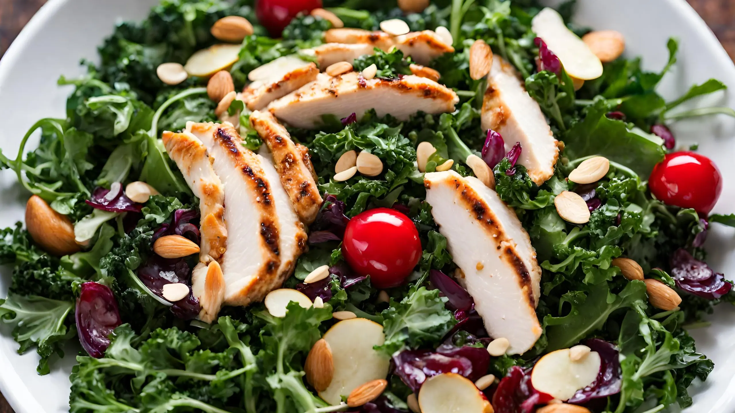 grilled chicken salad image